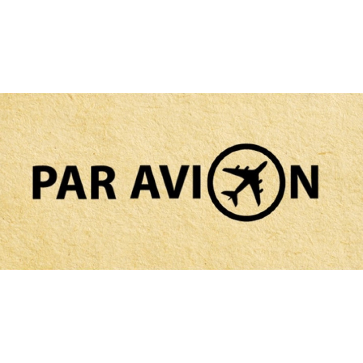 Штамп Par avion #1 (20*45 мм)