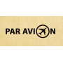 Штамп Par avion #1 (20*45 мм)