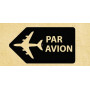 Штамп Par avion #3 (20*45 мм)