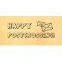 Штамп Happy Postcrossing #1 (20*45 мм)