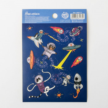 Stickers 'Space' (11 * 16 cm)