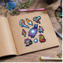 Stickers 'Cosmo' (11 * 16 cm)