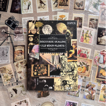Sticker book 'Postal stamps'