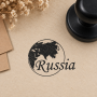 Штамп Russia #2 (d=40 мм)