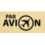 Штамп Par avion #2 (20*45 мм)